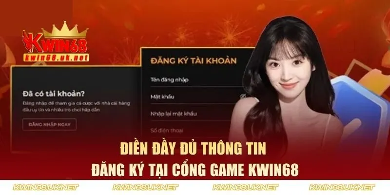 Hội viên điền đầy đủ thông tin đăng ký yêu cầu